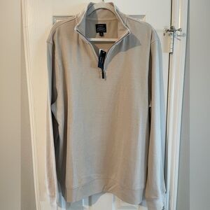 Jcrew Factory Performance bird's-eye quarter zip